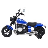 JOKO Elektrická Motorka BMW R18, Bezkefový 200W Motor, batéria 24V, Nafukovacie kolesá, Nosnosť 65kg, modrá
