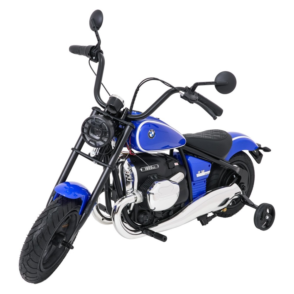 JOKO Elektrická Motorka BMW R18, Bezkefový 200W Motor, batéria 24V, Nafukovacie kolesá, Nosnosť 65kg, modrá