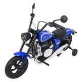 JOKO Elektrická Motorka BMW R18, Bezkefový 200W Motor, batéria 24V, Nafukovacie kolesá, Nosnosť 65kg, modrá