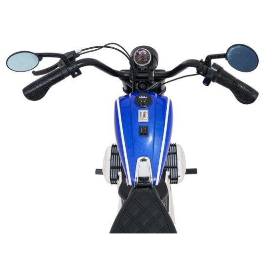 JOKO Elektrická Motorka BMW R18, Bezkefový 200W Motor, batéria 24V, Nafukovacie kolesá, Nosnosť 65kg, modrá