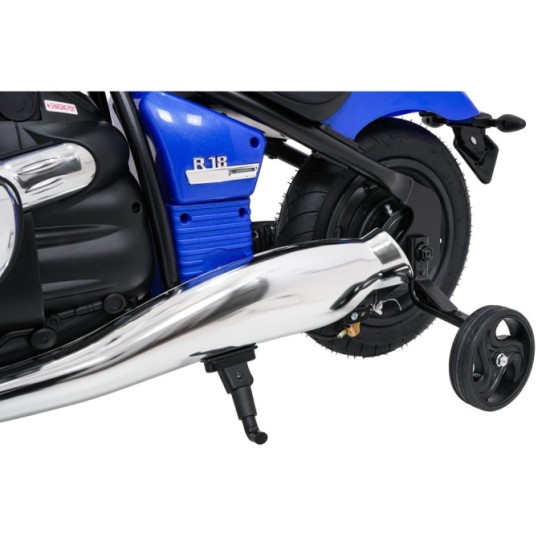 JOKO Elektrická Motorka BMW R18, Bezkefový 200W Motor, batéria 24V, Nafukovacie kolesá, Nosnosť 65kg, modrá