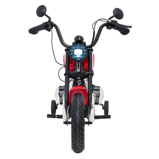 JOKO Elektrická Motorka BMW R18, Bezkefový 200W Motor, batéria 24V, Nafukovacie kolesá, Nosnosť 65kg, červená