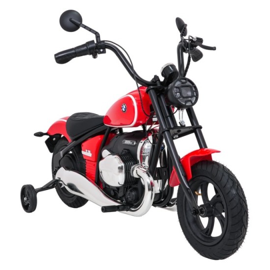 JOKO Elektrická Motorka BMW R18, Bezkefový 200W Motor, batéria 24V, Nafukovacie kolesá, Nosnosť 65kg, červená