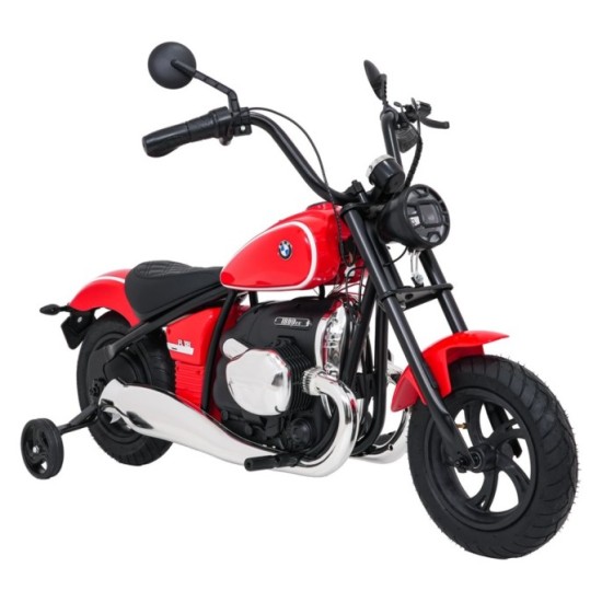 JOKO Elektrická Motorka BMW R18, Bezkefový 200W Motor, batéria 24V, Nafukovacie kolesá, Nosnosť 65kg, červená