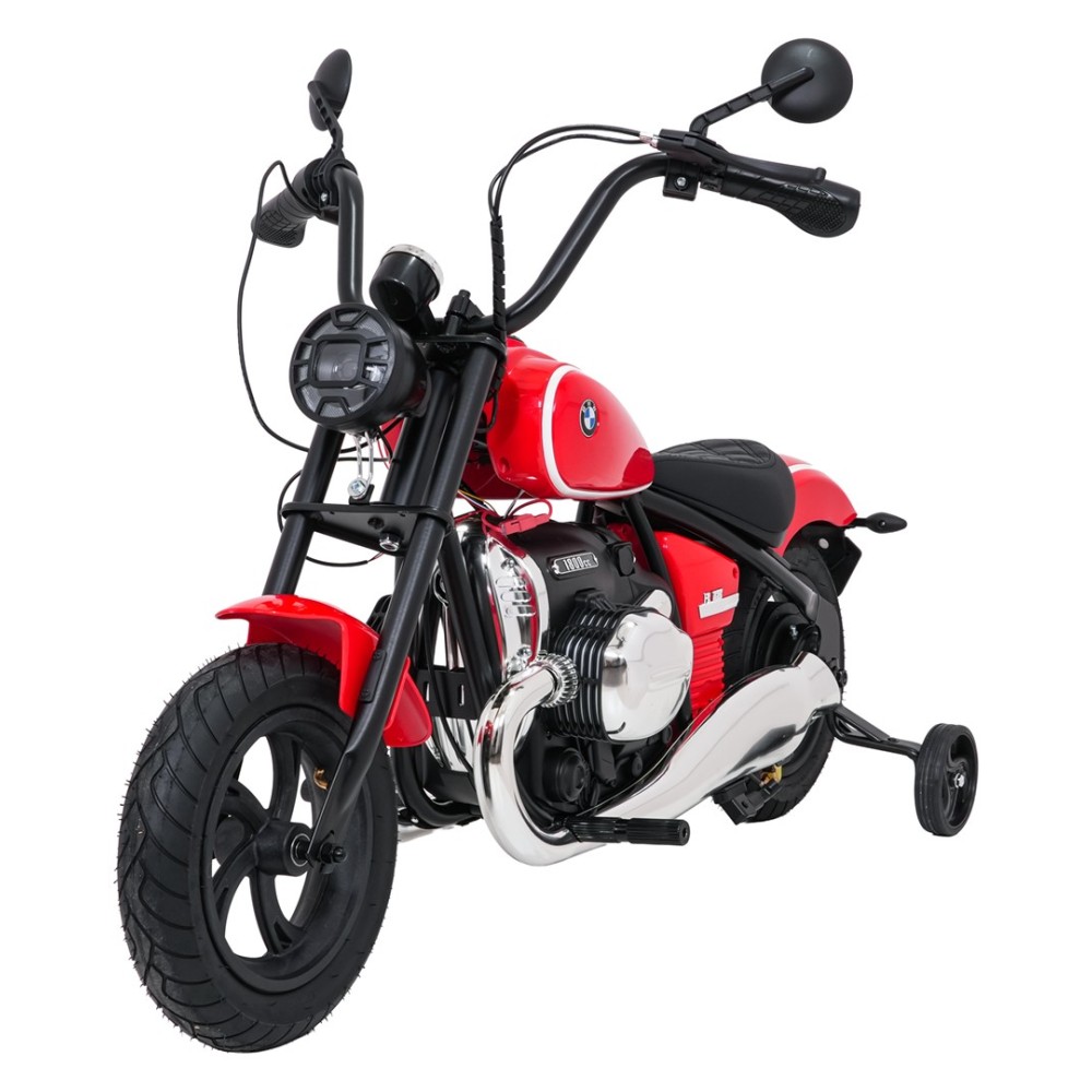 JOKO Elektrická Motorka BMW R18, Bezkefový 200W Motor, batéria 24V, Nafukovacie kolesá, Nosnosť 65kg, červená