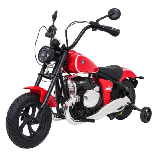 JOKO Elektrická Motorka BMW R18, Bezkefový 200W Motor, batéria 24V, Nafukovacie kolesá, Nosnosť 65kg, červená