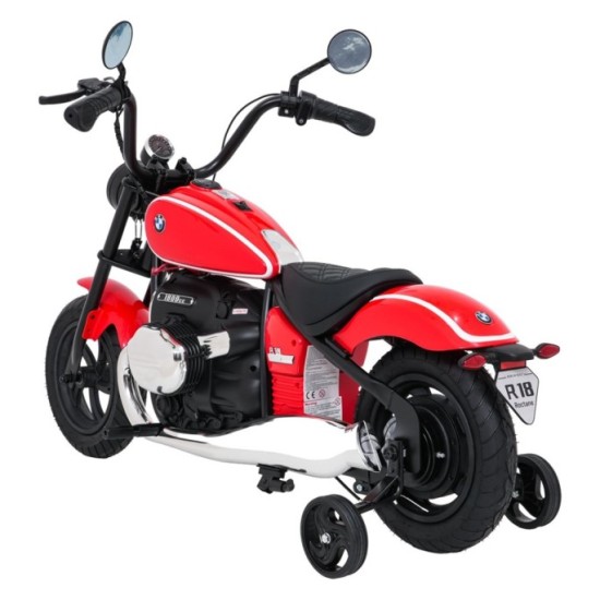 JOKO Elektrická Motorka BMW R18, Bezkefový 200W Motor, batéria 24V, Nafukovacie kolesá, Nosnosť 65kg, červená