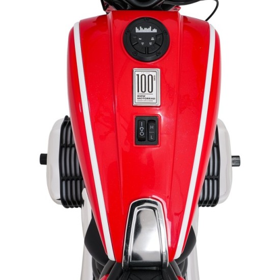 JOKO Elektrická Motorka BMW R18, Bezkefový 200W Motor, batéria 24V, Nafukovacie kolesá, Nosnosť 65kg, červená