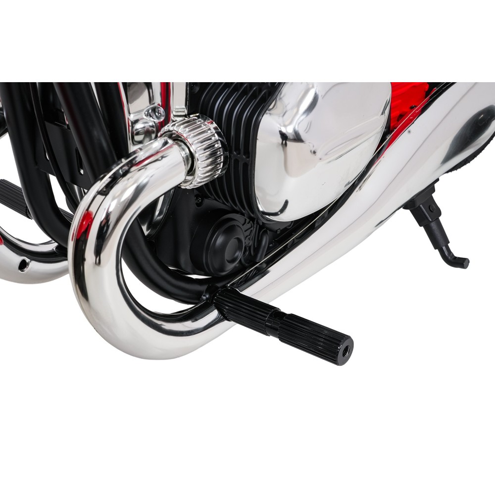 JOKO Elektrická Motorka BMW R18, Bezkefový 200W Motor, batéria 24V, Nafukovacie kolesá, Nosnosť 65kg, červená