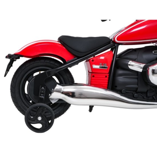 JOKO Elektrická Motorka BMW R18, Bezkefový 200W Motor, batéria 24V, Nafukovacie kolesá, Nosnosť 65kg, červená