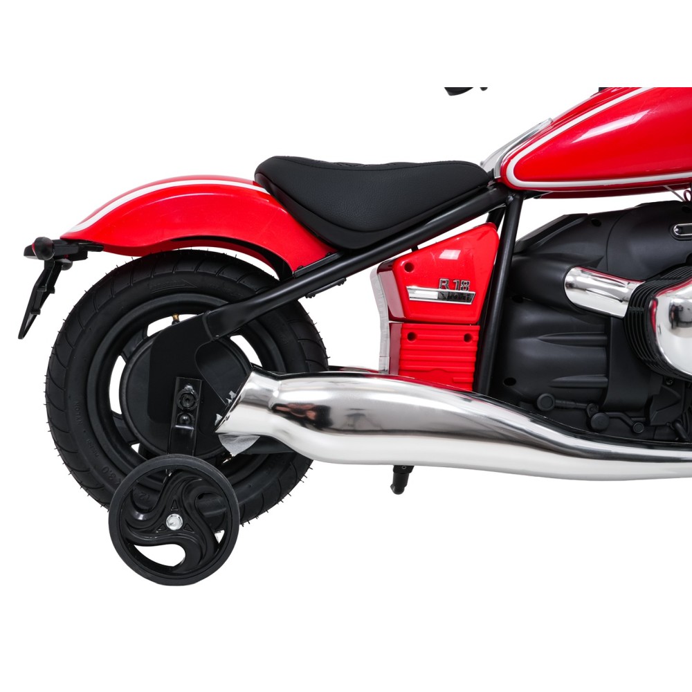 JOKO Elektrická Motorka BMW R18, Bezkefový 200W Motor, batéria 24V, Nafukovacie kolesá, Nosnosť 65kg, červená