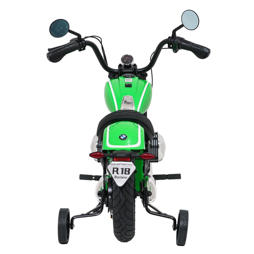 JOKO Elektrická Motorka BMW R18, Bezkefový 200W Motor, batéria 24V, Nafukovacie kolesá, Nosnosť 65kg, zelená