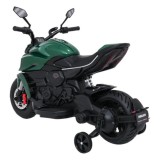 JOKO Elektrická motorka Ducati Diavel for Bentley, penové kolesá, zelená
