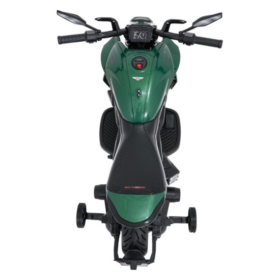 JOKO Elektrická motorka Ducati Diavel for Bentley, penové kolesá, zelená