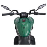 JOKO Elektrická motorka Ducati Diavel for Bentley, penové kolesá, zelená