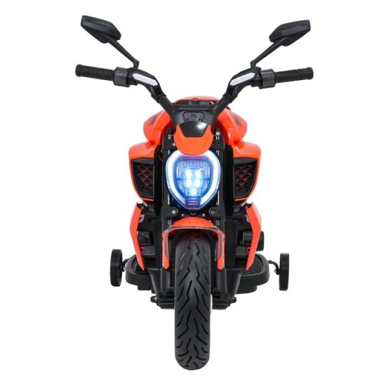 JOKO Elektrická motorka Ducati Diavel for Bentley, penové kolesá, oranžová