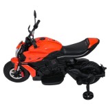 JOKO Elektrická motorka Ducati Diavel for Bentley, penové kolesá, oranžová