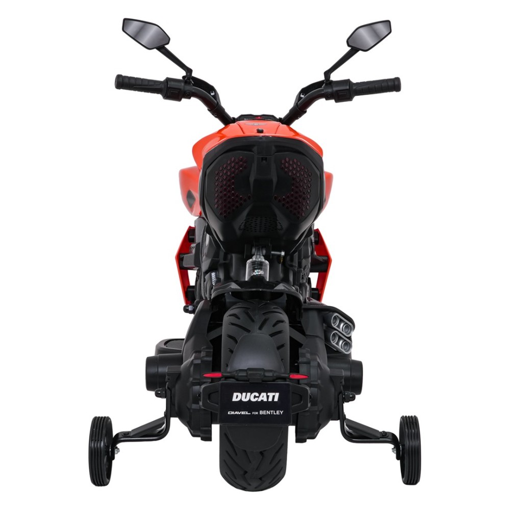 JOKO Elektrická motorka Ducati Diavel for Bentley, penové kolesá, oranžová