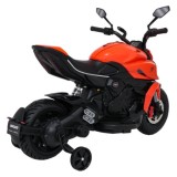JOKO Elektrická motorka Ducati Diavel for Bentley, penové kolesá, oranžová