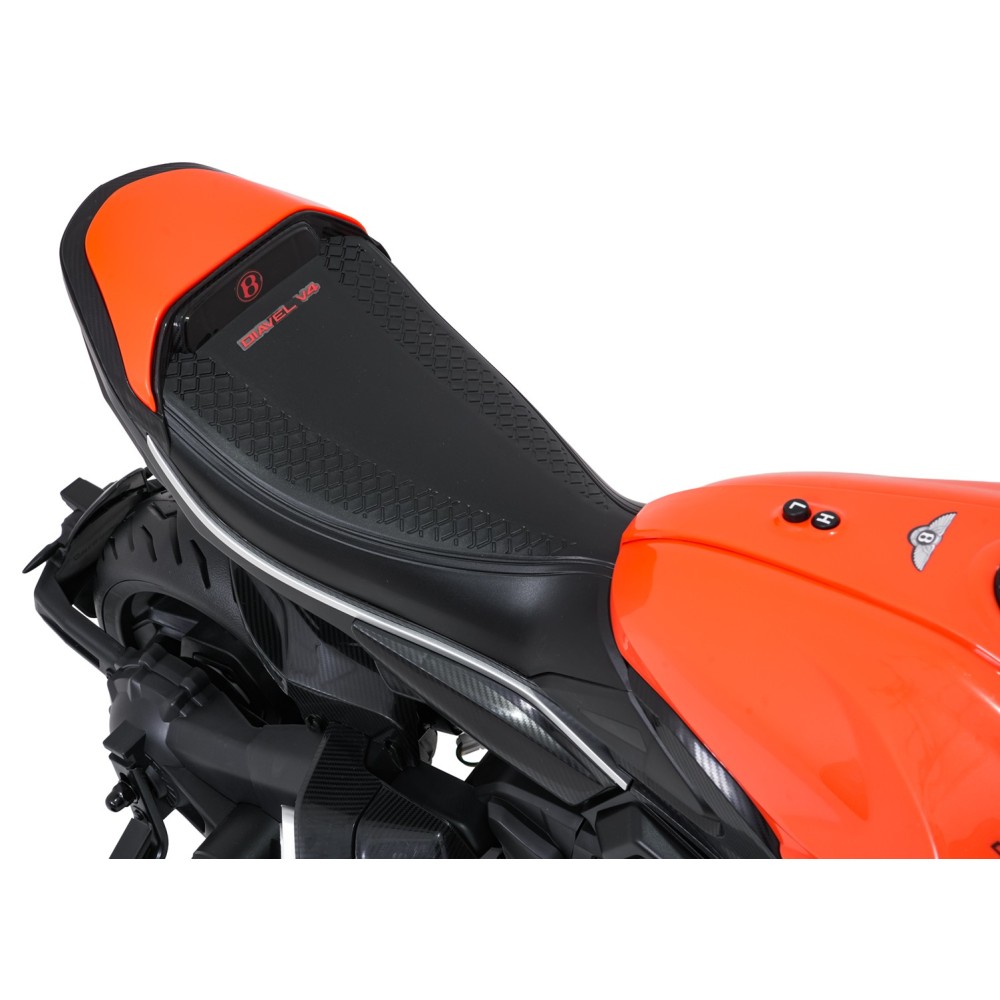 JOKO Elektrická motorka Ducati Diavel for Bentley, penové kolesá, oranžová
