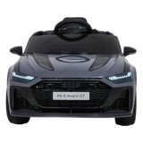 JOKO Elektrické autíčko Audi RS6 Avant GT 4x4, penové kolesá, kožené sedadlo, sivé