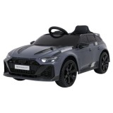 JOKO Elektrické autíčko Audi RS6 Avant GT 4x4, penové kolesá, kožené sedadlo, sivé