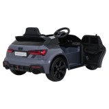 JOKO Elektrické autíčko Audi RS6 Avant GT 4x4, penové kolesá, kožené sedadlo, sivé