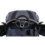 JOKO Elektrické autíčko Audi RS6 Avant GT 4x4, penové kolesá, kožené sedadlo, sivé