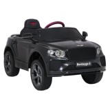 JOKO Elektrické autíčko Bentley Bentayga S, penové kolesá, kožené sedadlo, čierne