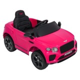 JOKO Elektrické autíčko Bentley Bentayga S, penové kolesá, kožené sedadlo, ružové