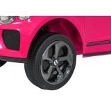 JOKO Elektrické autíčko Bentley Bentayga S, penové kolesá, kožené sedadlo, ružové