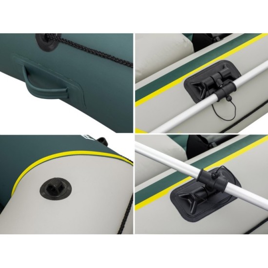 Bestway 65160 Nafukovací Čln RANGER ELITE X3 295x130x46cm + veslá, pumpa