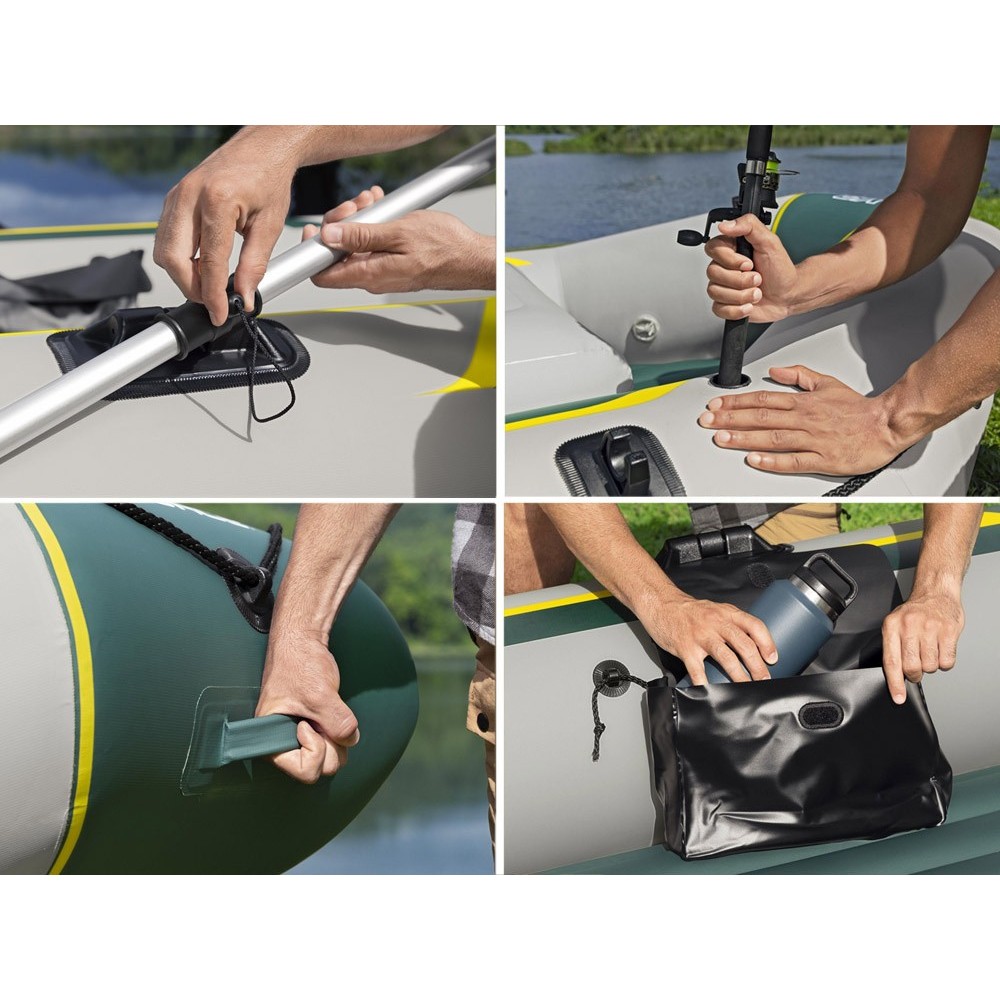 Bestway 65160 Nafukovací Čln RANGER ELITE X3 295x130x46cm + veslá, pumpa