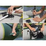 Bestway 65160 Nafukovací Čln RANGER ELITE X3 295x130x46cm + veslá, pumpa