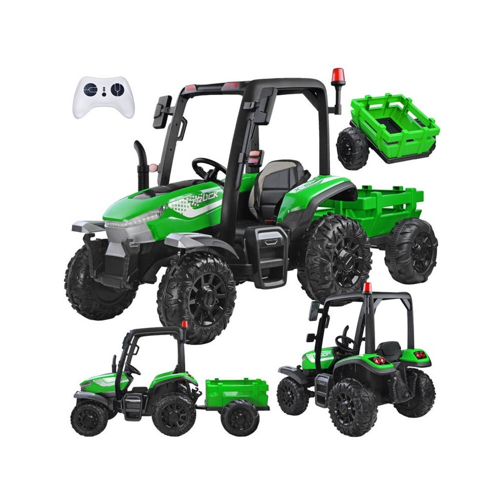 Large tractor with 4x4 trailer + pilot light PA0266