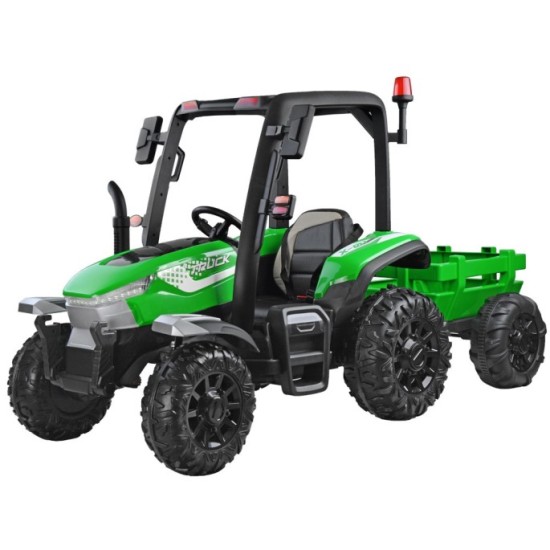 Large tractor with 4x4 trailer + pilot light PA0266
