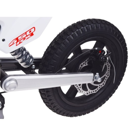 JOKO Elektrická Motorka HONDA CRF 450RX, 22km/h, nosnsoť 50kg, 250W bezkartáčový motor, 24v, nafukovacie kolesá, červená