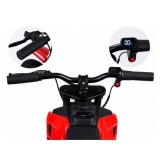 JOKO Elektrická Motorka HONDA CRF 450RX, 22km/h, nosnsoť 50kg, 250W bezkartáčový motor, 24v, nafukovacie kolesá, červená