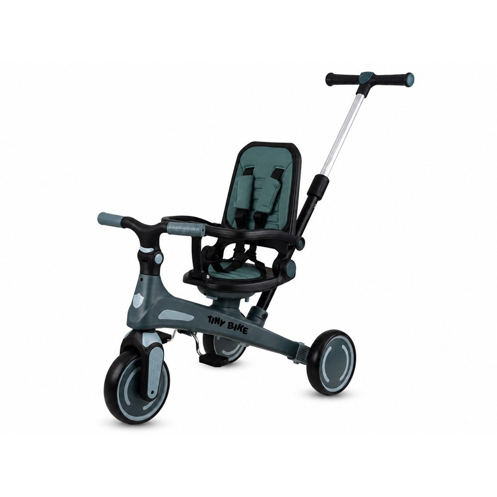 JOKO Detský bicykel, trojkolka, odrážadlo Tiny Bike 5v1, zelená