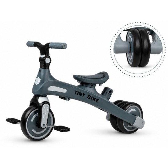 JOKO Detský bicykel, trojkolka, odrážadlo Tiny Bike 5v1, zelená