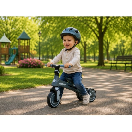 JOKO Detský bicykel, trojkolka, odrážadlo Tiny Bike 5v1, zelená