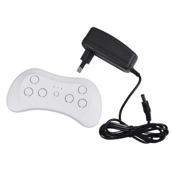 JOKO Elektrické autíčko Beetle Retro s Efektom Hojdania, penové kolesá, kožené sedadlo, červené