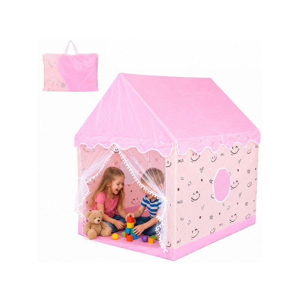 Pastel Dream Playhouse for Girls – Play Tent 120×100×130cm ZA6156