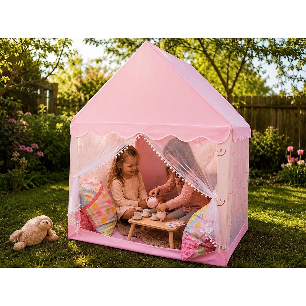Pastel Dream Playhouse for Girls – Play Tent 120×100×130cm ZA6156