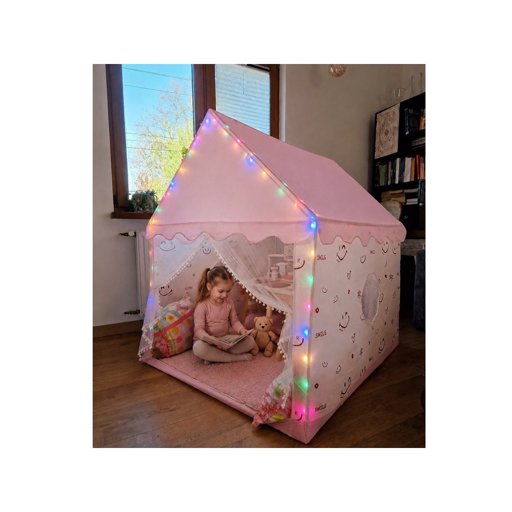 Pastel Dream Playhouse for Girls – Play Tent 120×100×130cm ZA6156