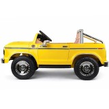 JOKO Elektrické autíčko Ford Bronco Pickup Classic 4X4 24V, Dvojmiestne kožené sedadlo, penové kolesá, FM rádio, nosnosť 60kg, ž
