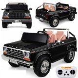 JOKO Elektrické autíčko Ford Bronco Pickup Classic 4X4 24V, Dvojmiestne kožené sedadlo, penové kolesá, FM rádio, nosnosť 60kg, č