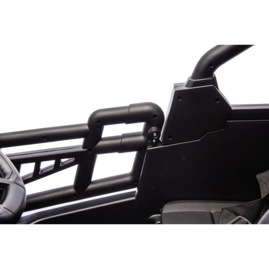 JOKO Elektrické autíčko Buggy OBSERVER 4x200W, penové kolesá, Dvojmiestne kožené sedadlo, nosnosť 60kg, modré