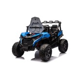 JOKO Elektrické autíčko Buggy OBSERVER 4x200W, penové kolesá, Dvojmiestne kožené sedadlo, nosnosť 60kg, modré