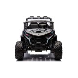 JOKO Elektrické autíčko Buggy OBSERVER 4x200W, penové kolesá, Dvojmiestne kožené sedadlo, nosnosť 60kg, čierne